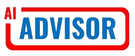Free AI Advisor official logo for Footer in modern AI design.
